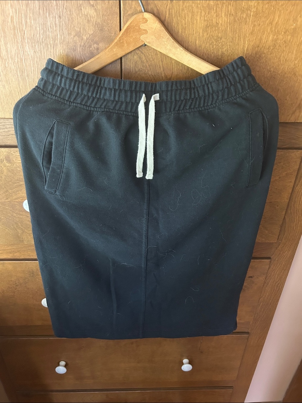 Alternative Black Drawstring Skirt with Cream Ties